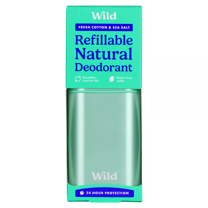 Wild Refillable, Natural Deodorant 40g