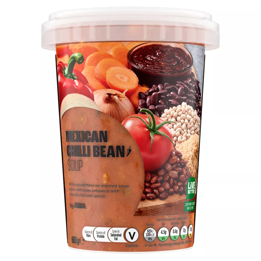 ASDA Mexican Chilli Bean Soup 600g