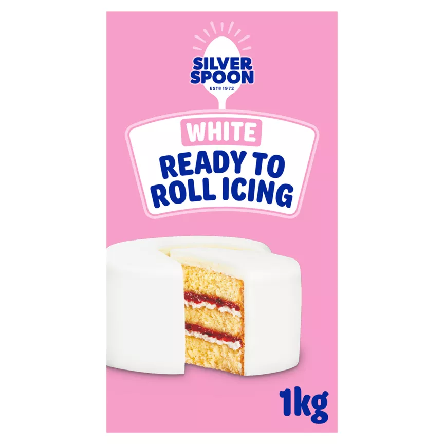 Silver Spoon White Ready to Roll Icing 1kg