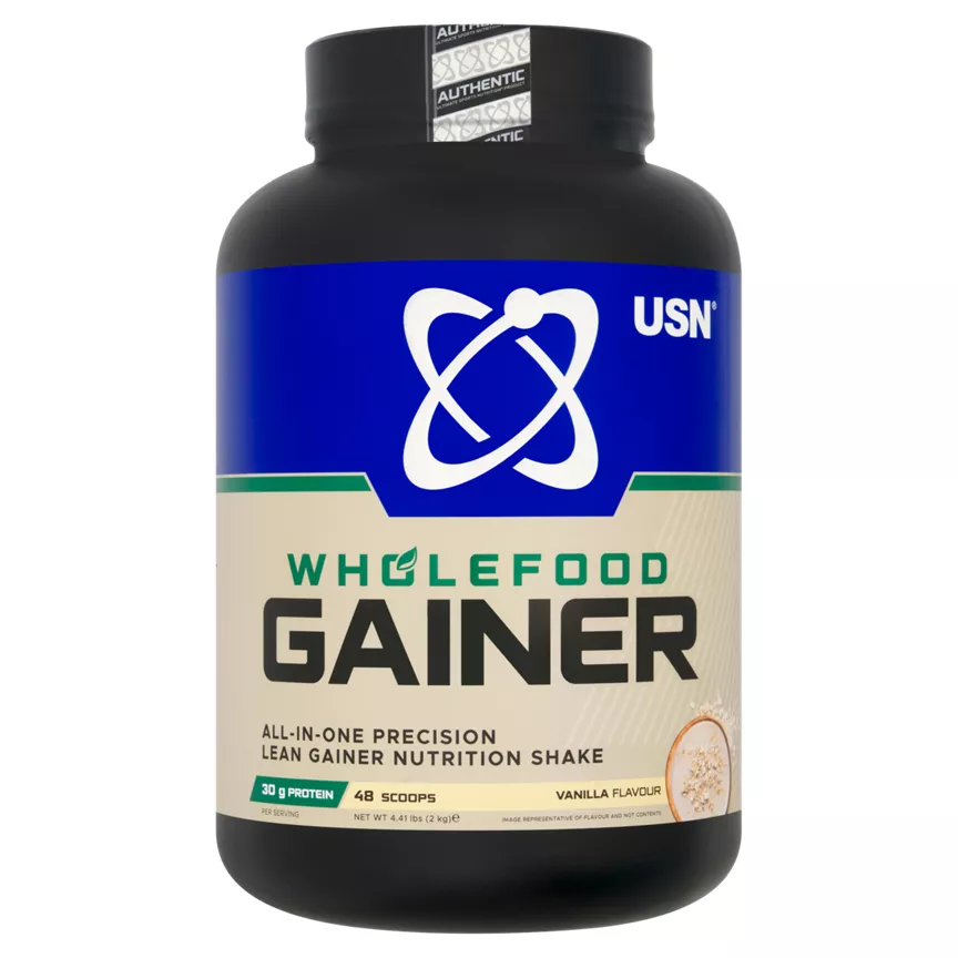 USN Vanilla Flavour Wholefood Gainer 2kg