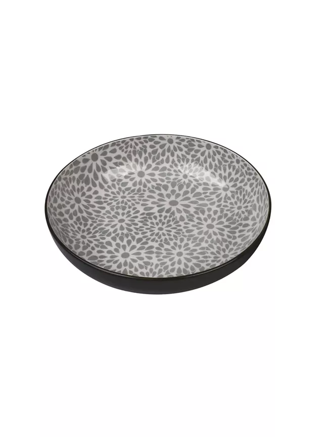 George Home Green Floral Pasta Bowl