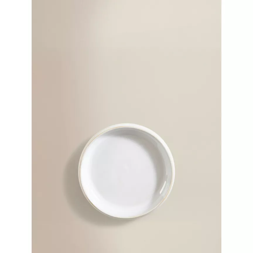 George Home White Reactive Glaze Side Plate