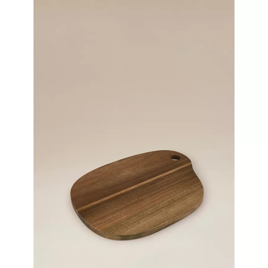 George Home Black Rib Chopping Board