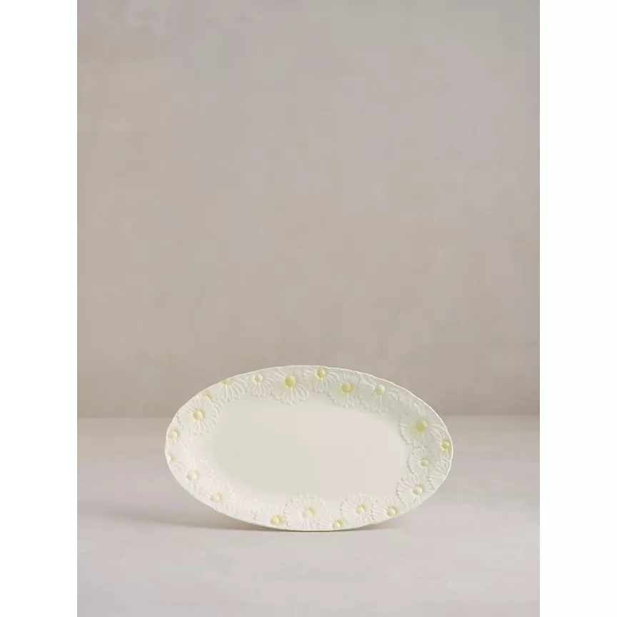 At Home with Stacey Solomon Yellow & White Daisy Platter