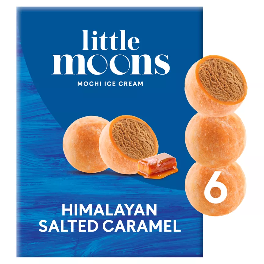 Little Moons Himalayan Salted Caramel Mochi Ice Cream 6 x 32g (192g)
