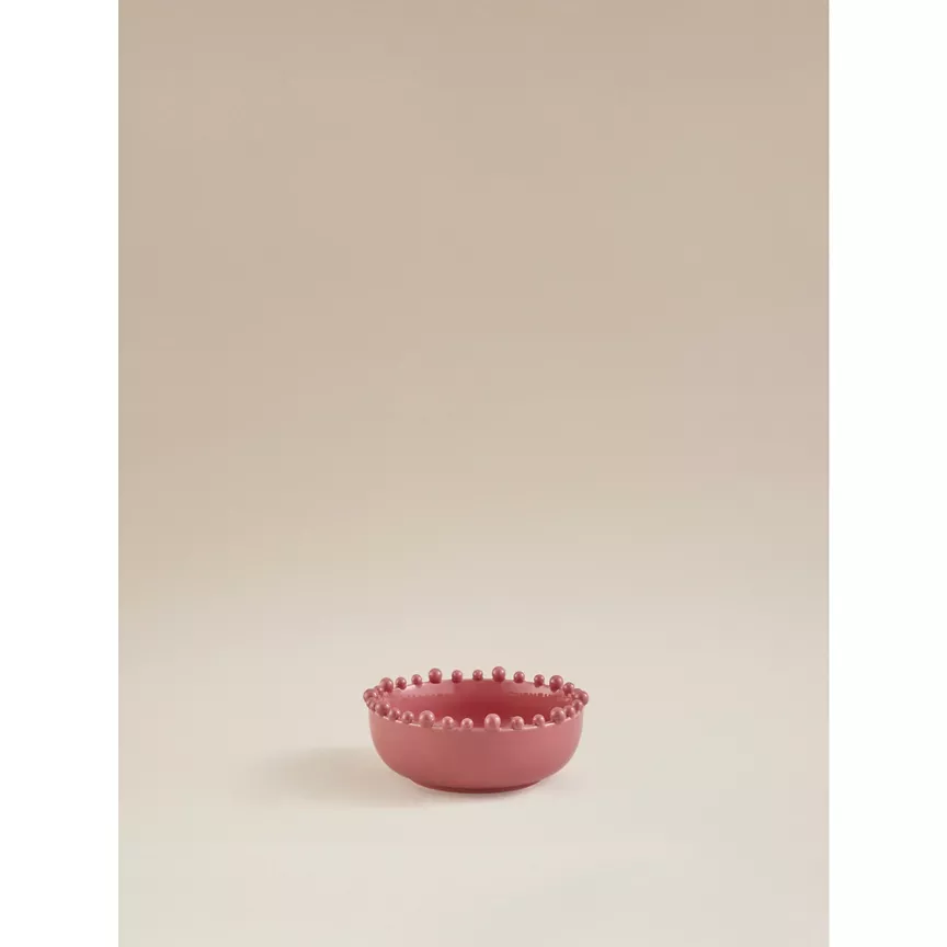 George Home Pink Bobble Bowl