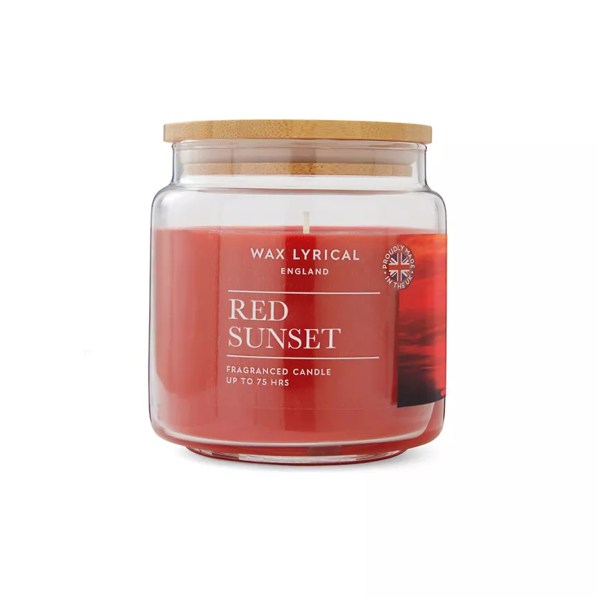 George Home Medium Jar Red Sunset