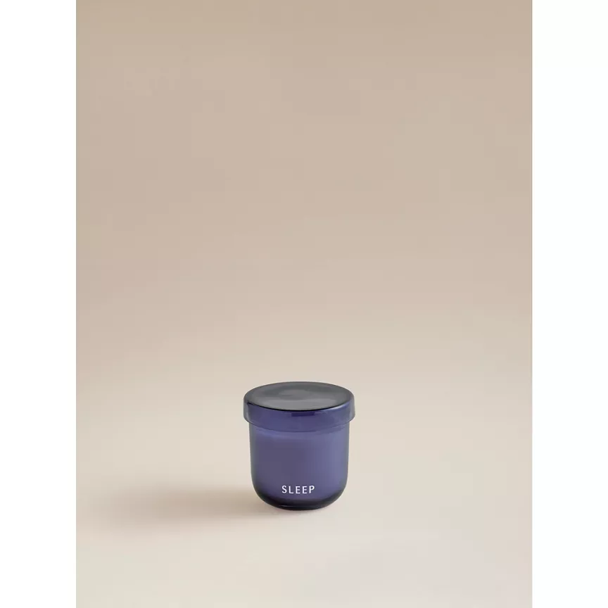 George Home Purple Wellness Sleep Glass Lid Candle