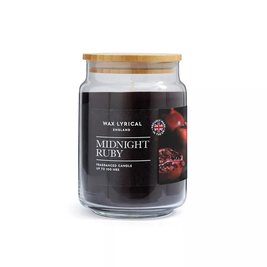 George Home Large Jar Midnight Ruby