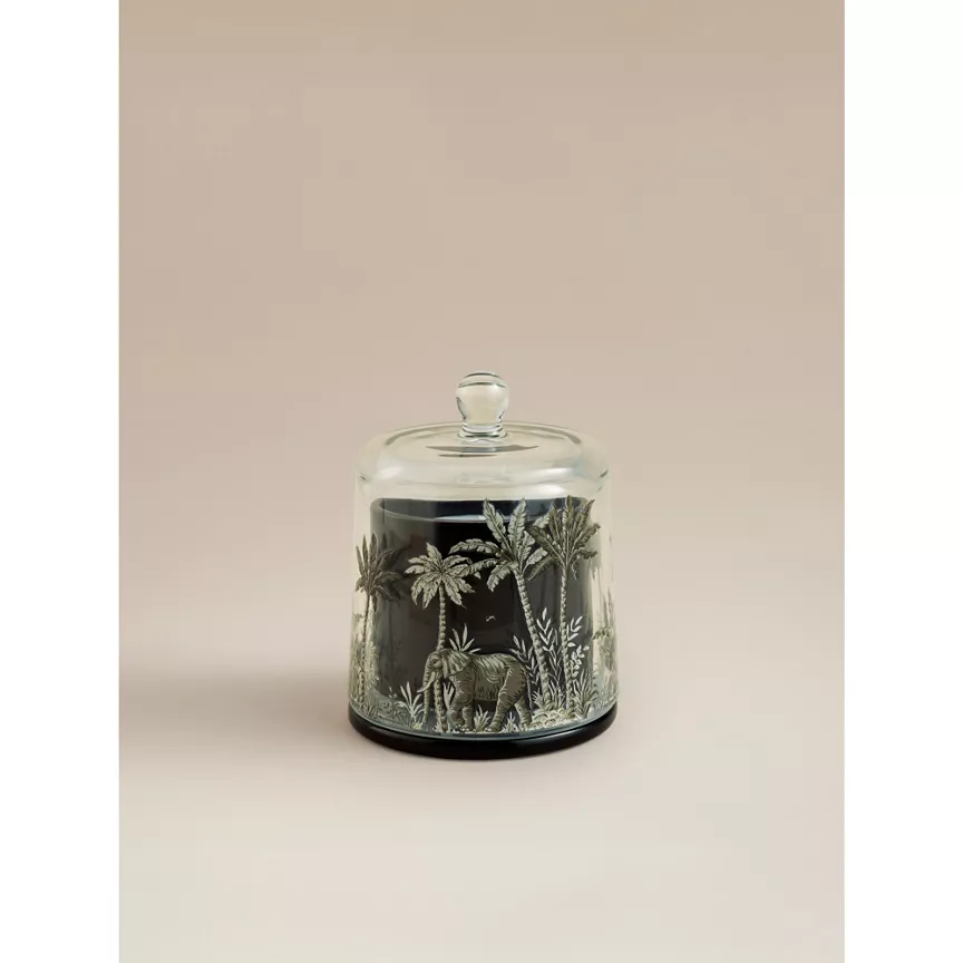 George Home Midnight Safari Cloche Candle