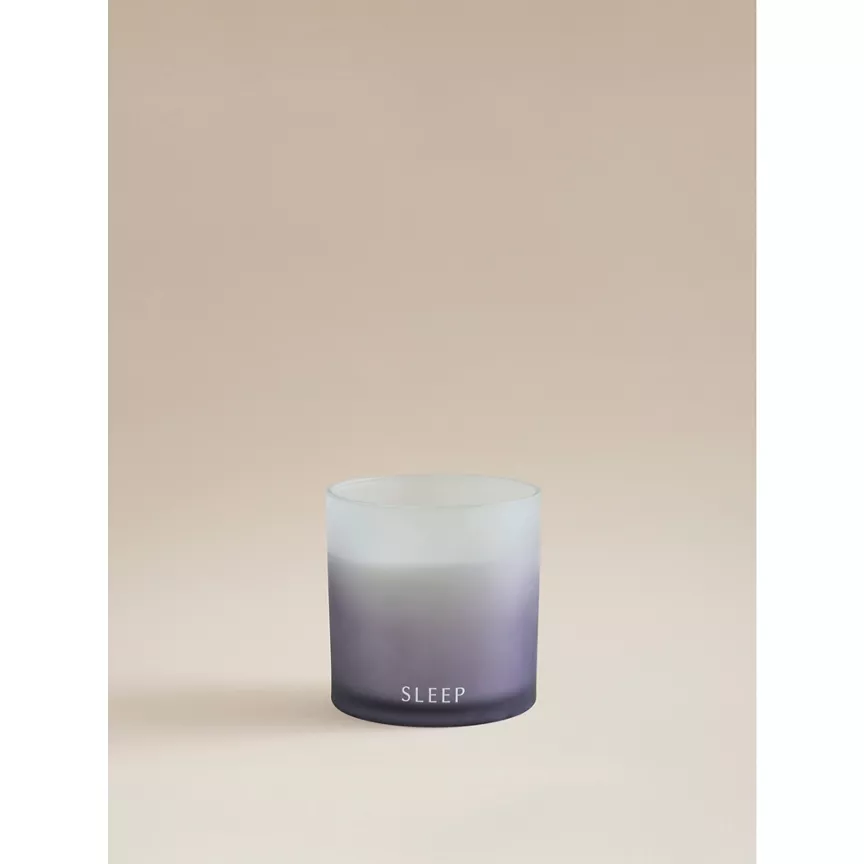 George Home Purple Extra Large Wellness Ombre Sleep Candle