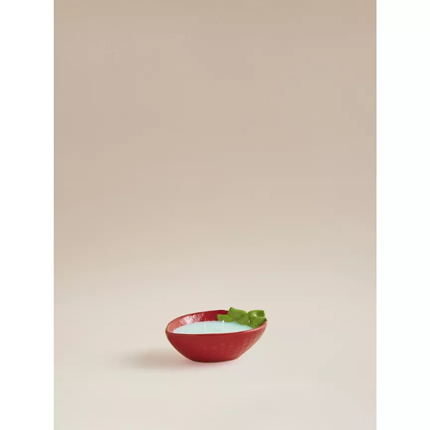 George Home Notes From Nature Strawberry-Shaped Candle