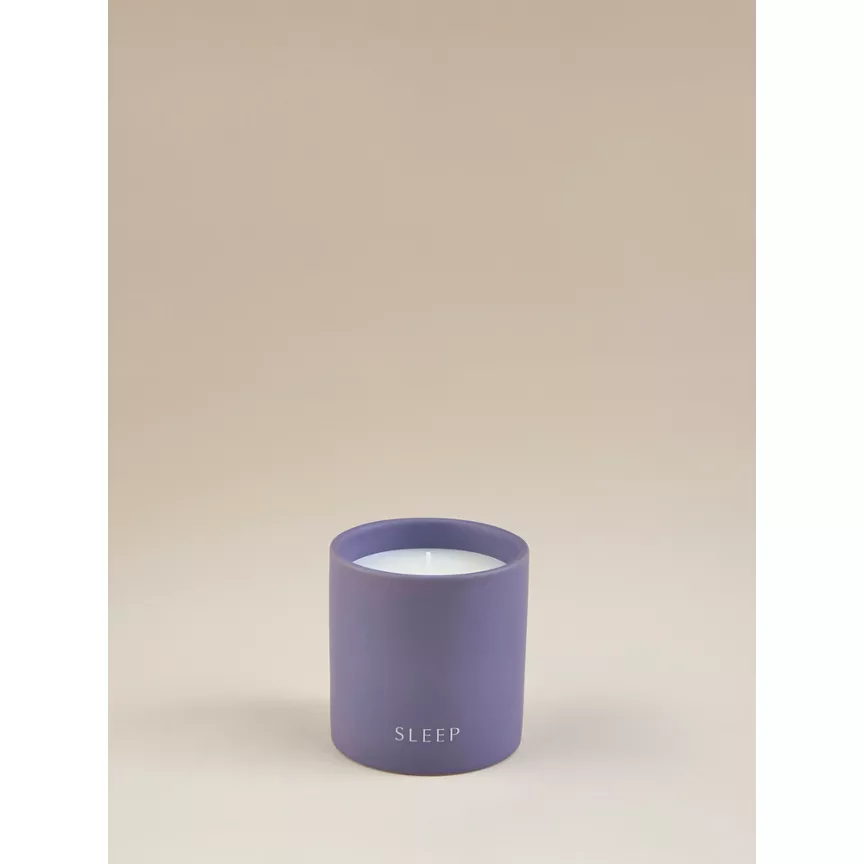 George Home Purple Wellness Sleep Ceramic Candle