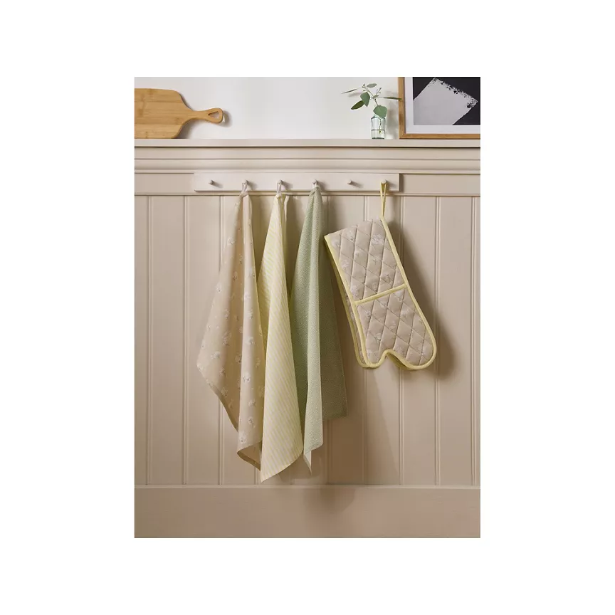 At Home with Stacey Solomon Floral Oven Glove & Tea Towel Set