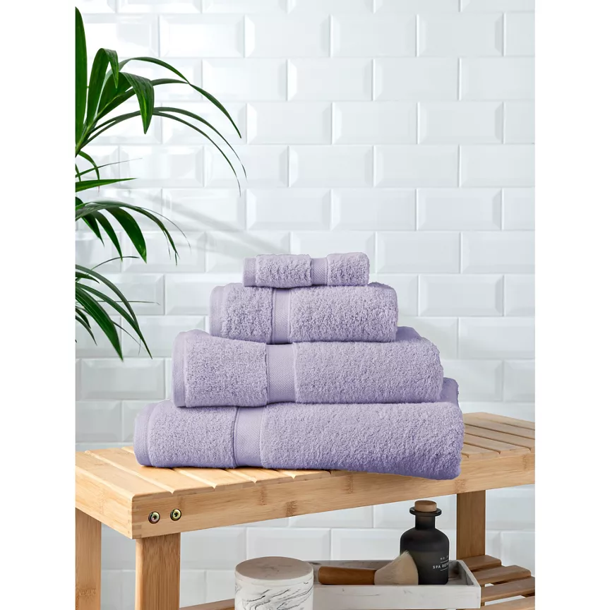 George Home Lilac Super Soft Cotton Face Cloth