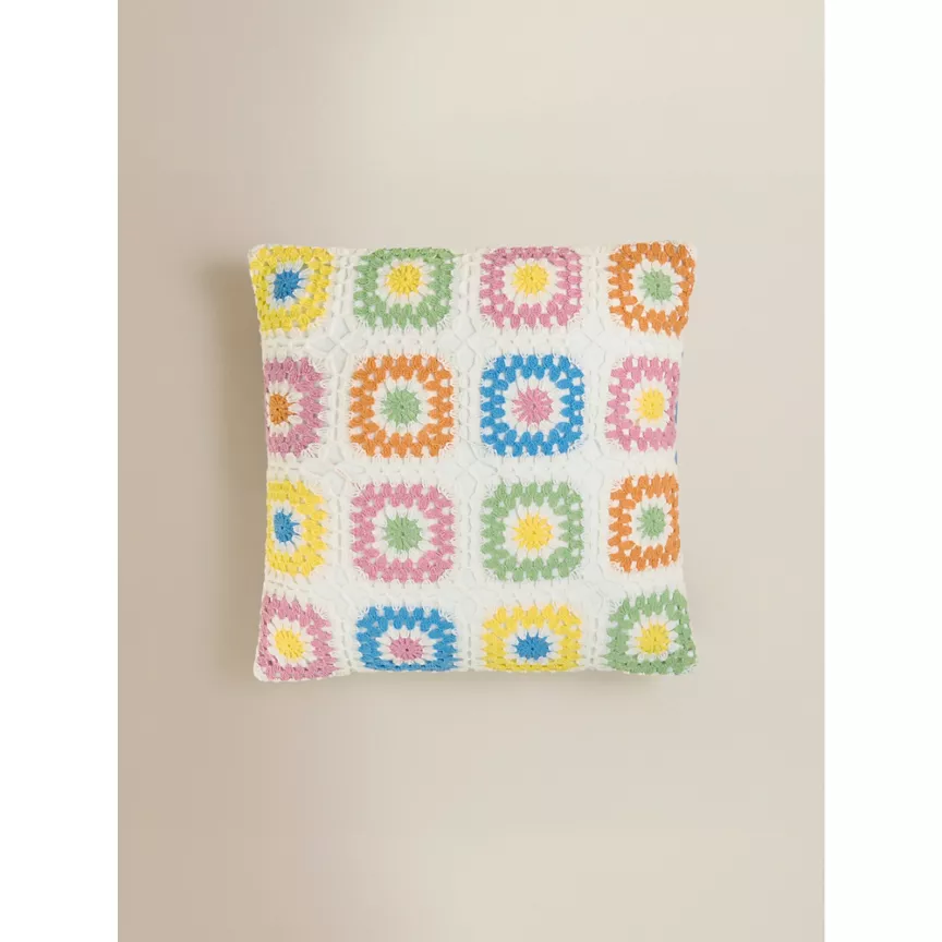 George Home Lucky Charm Crochet Cushion
