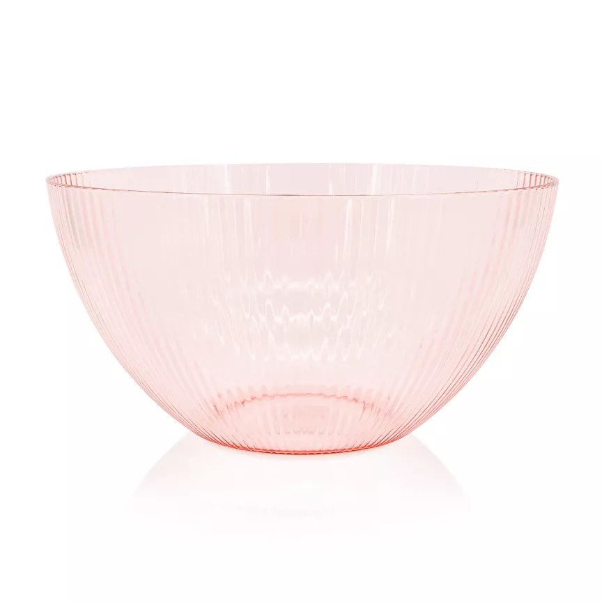George Home Salad Bowl Pink 25.5x13cm