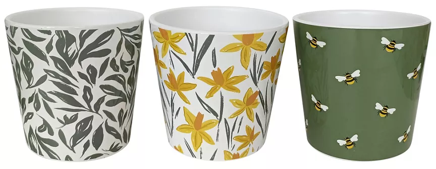 George Home Gnome Pots (Style May Vary) 13x9.5x12.5cm