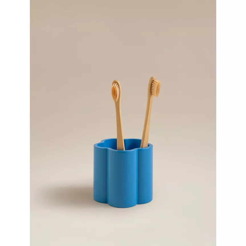 George Home Blue Lucky Charm Polyresin Tumbler