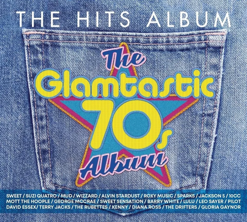 CD The Hits Album: Glamtastic 70s by Various Artists
