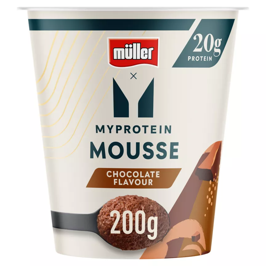 Muller x Myprotein Chocolate Flavor Mousse 200g - Image 1