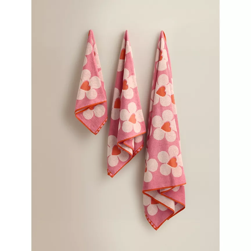 George Home Lucky Charm Flower Cotton Hand Towel