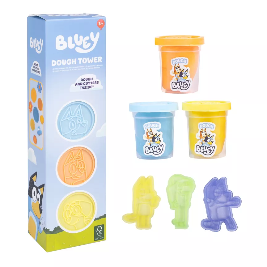 Bluey Dough Tower