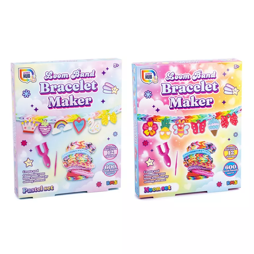 Grafix Loom Band & Charm Bracelet Maker 2 (Styles May Vary)