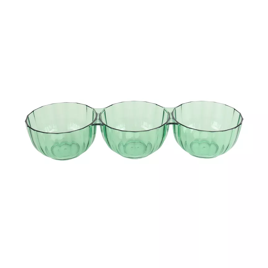 George Home Bowl Sharer Green 30x10x5.7cm
