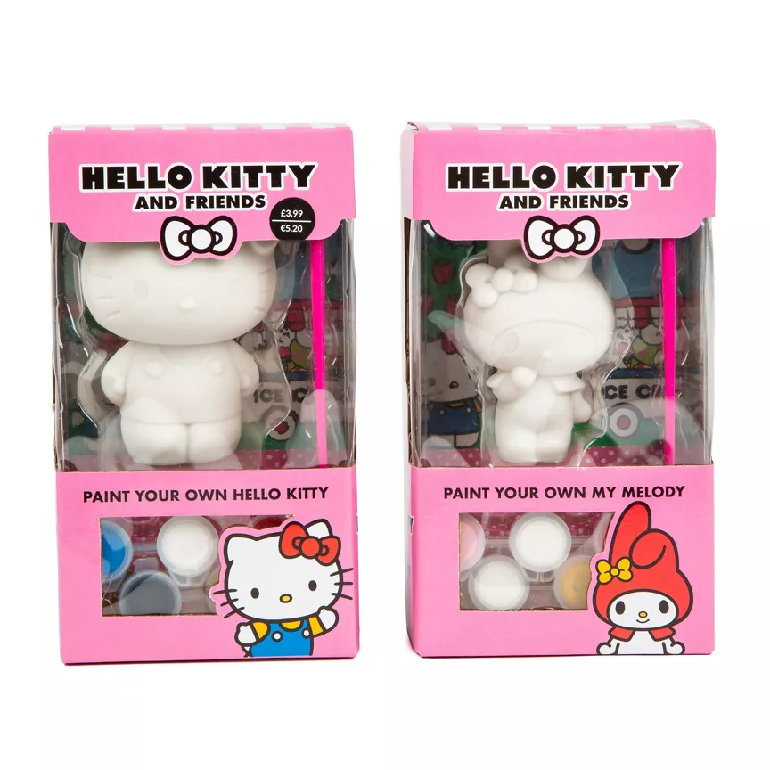 Hello Kitty Hello Kitty Paint Your Own Figures 2 (Styles May Vary)