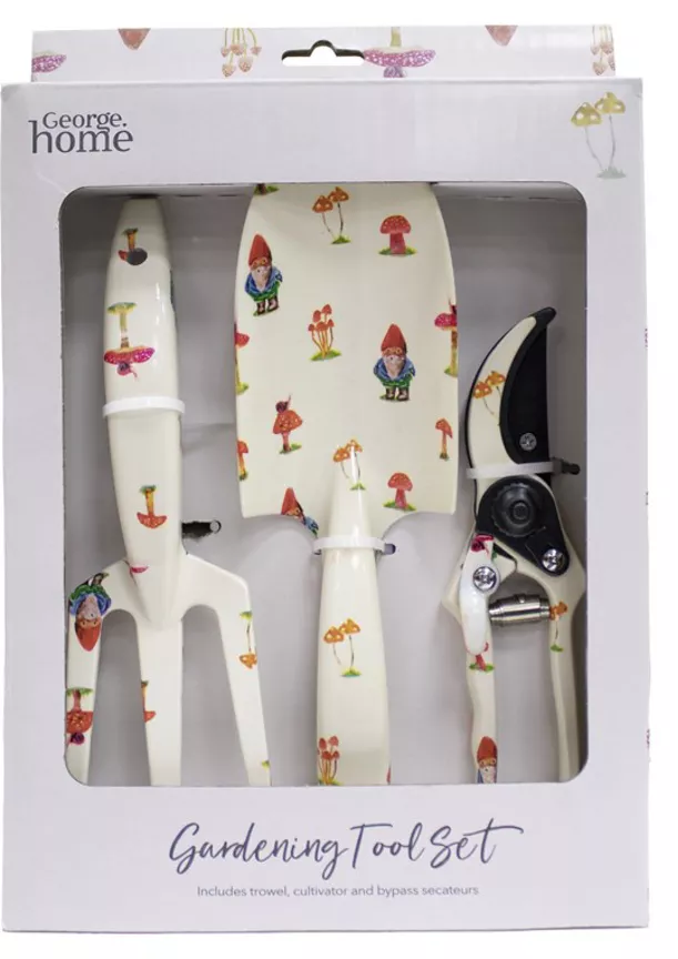 George Home Gnome Printed 3 Piece Tool Set
