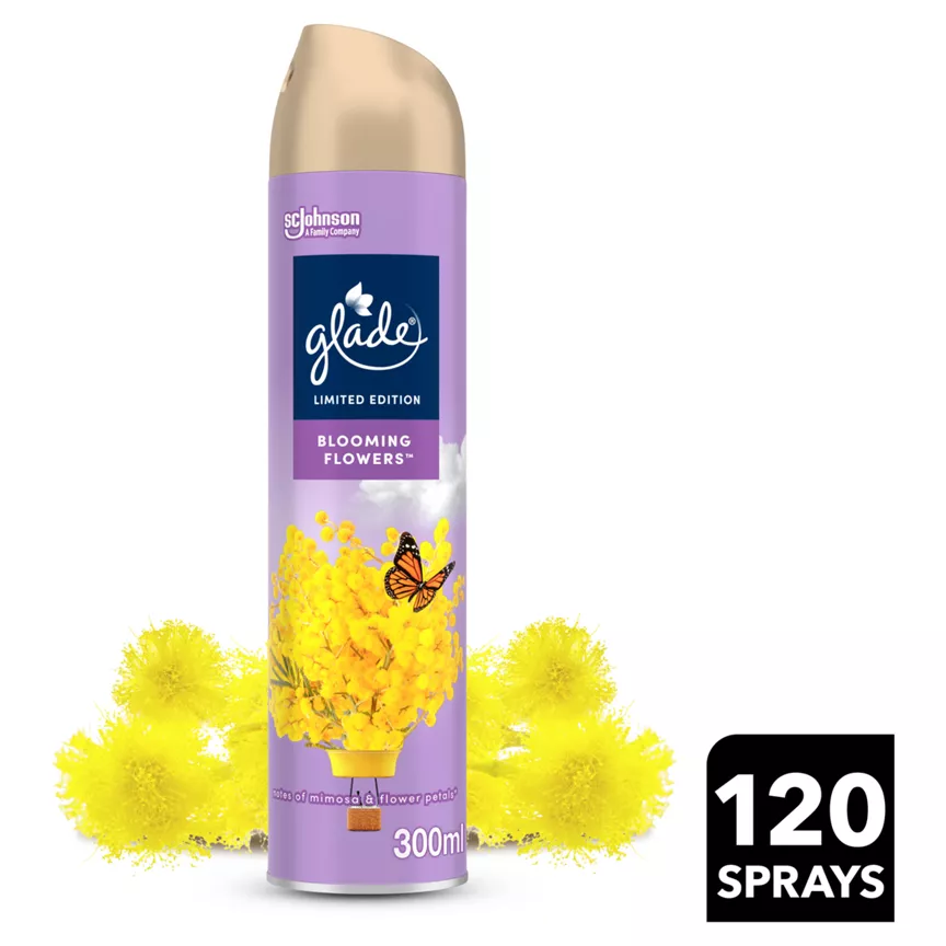 Glade Aerosol Air Freshener Blooming Flowers 300ml
