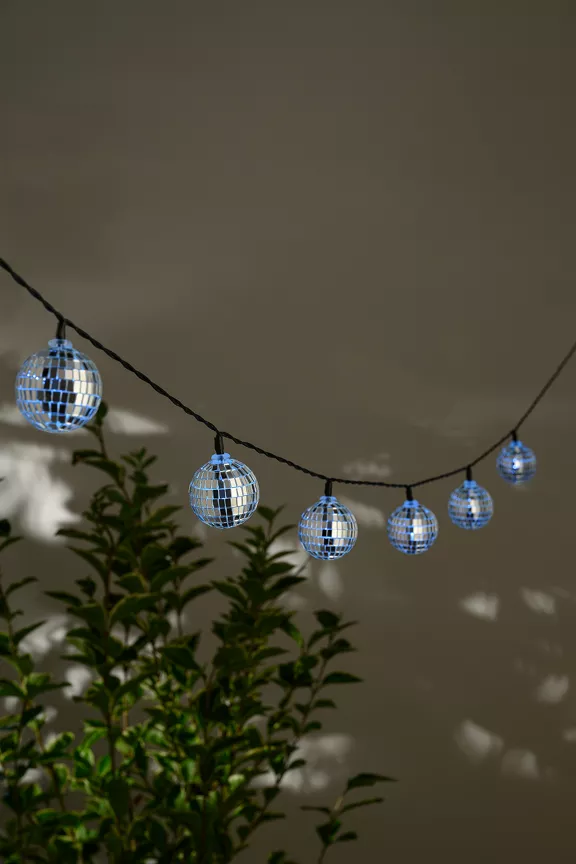 George Home Silver Disco Ball LED Lights