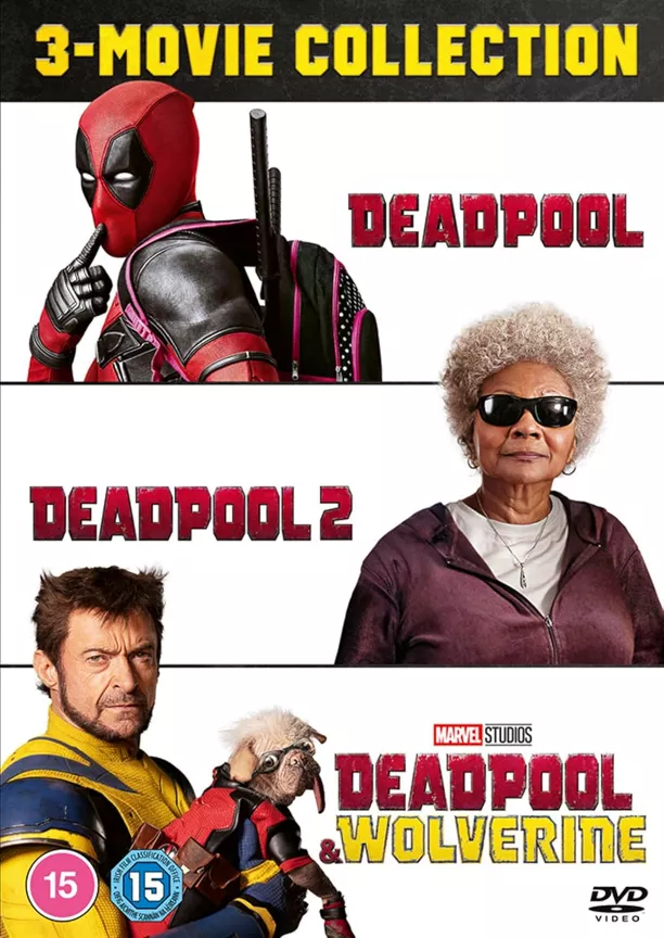DVD Deadpool & Wolverine Triple Pack