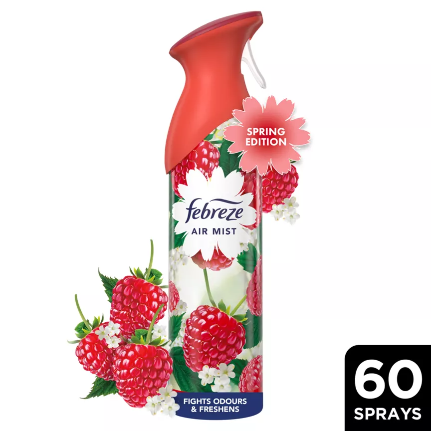 Febreze Air Freshener Spray Raspberry & Elderflower 185ML