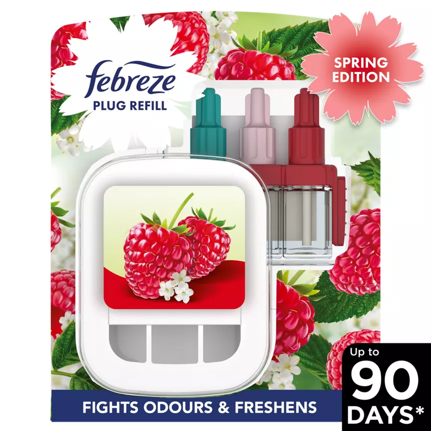 Febreze 3Volution Air Freshener Plug In Starter Kit Raspberry & Elderflower
20ML