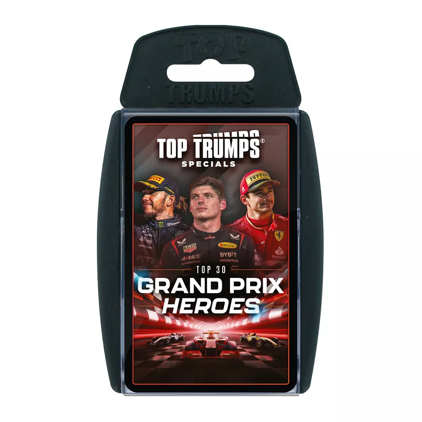 Top Trumps Grand Prix Heroes Specials Card Game