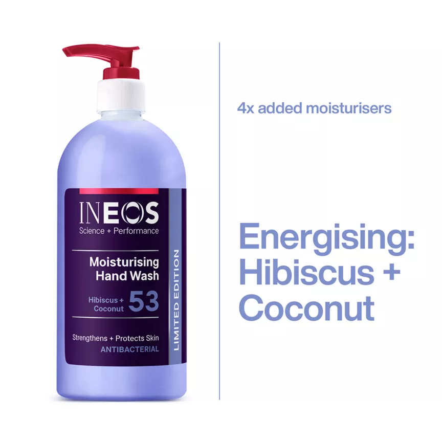 INEOS Limited Edition Hibiscus + Coconut Moisturising Hand Wash 500ml