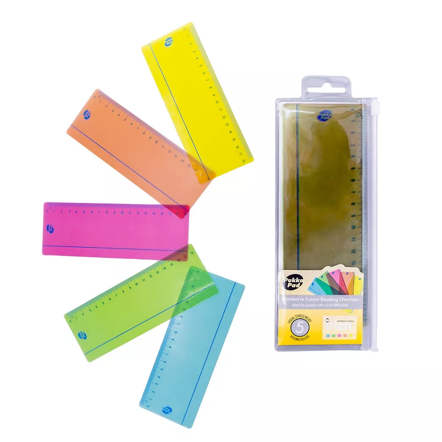 Pukka Irlen Reading Rulers