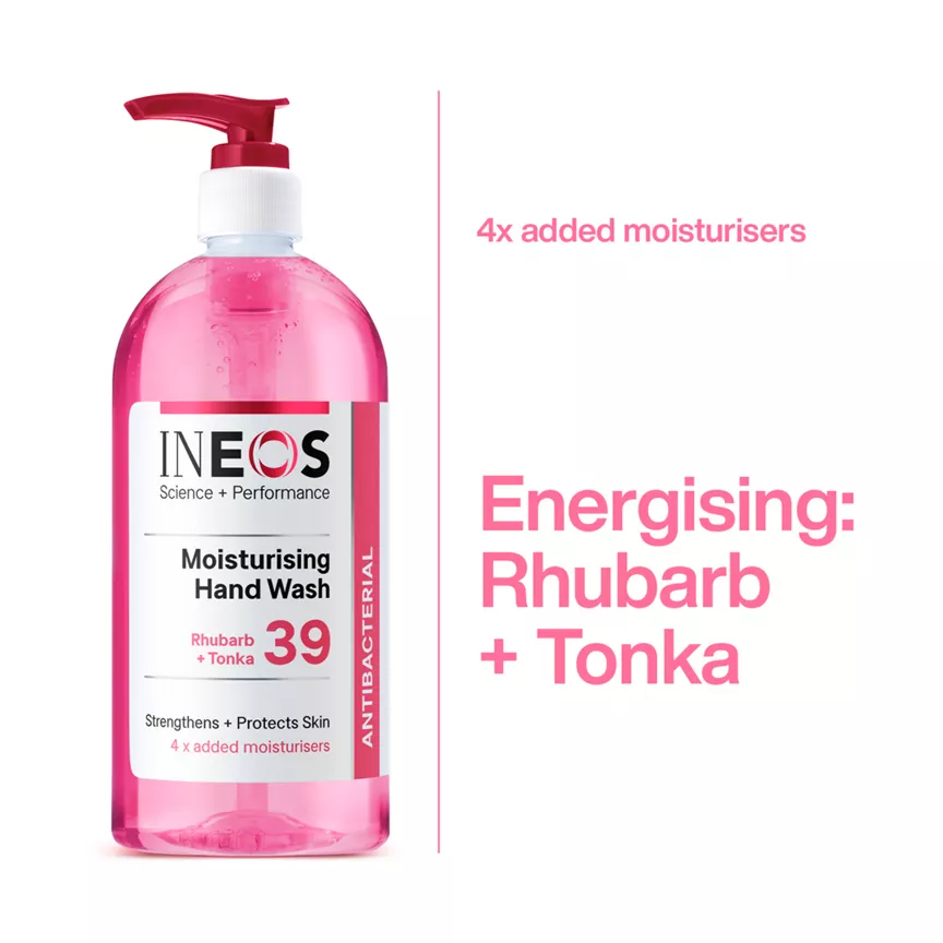 INEOS Rhubarb + Tonka 40 Moisturising Hand Wash 500ml