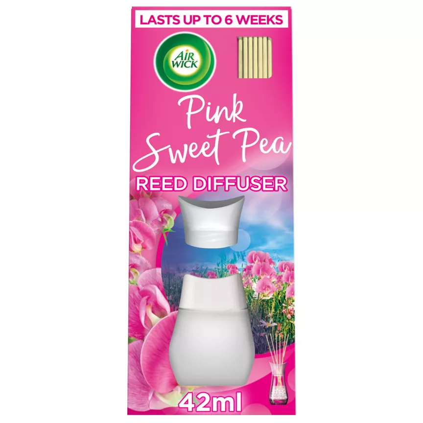 Air Wick Pink Sweet Pea Reed Diffuser 42ml