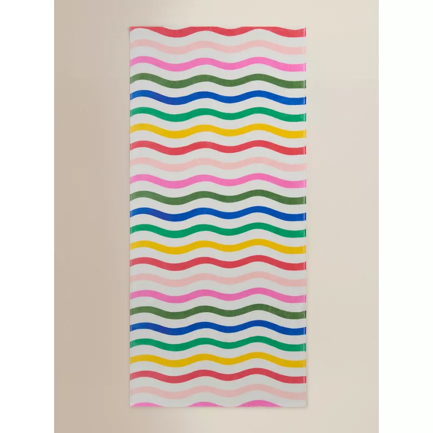 George Home Wiggle Print Cotton Towel