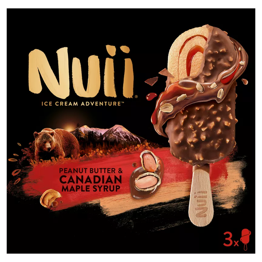 Nuii 3 Peanut Butter & Canadian Maple Syrup 270ml