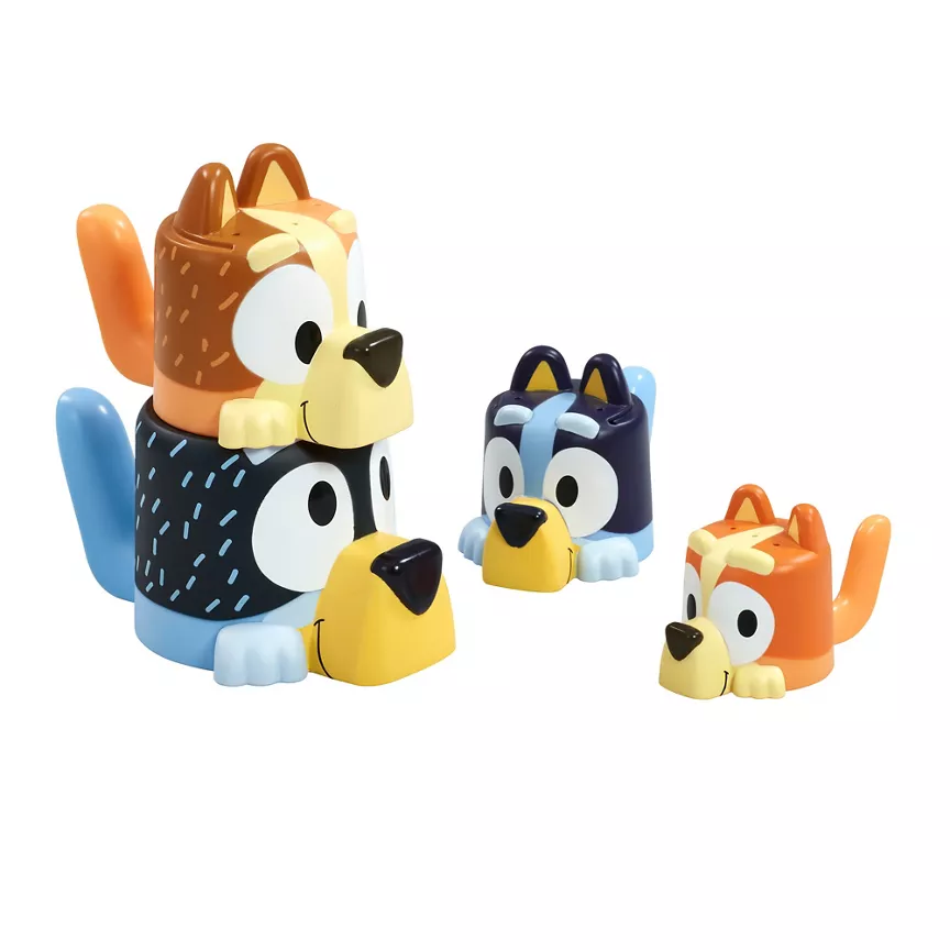 Bluey TOMY Toomies Bluey Family Pourers