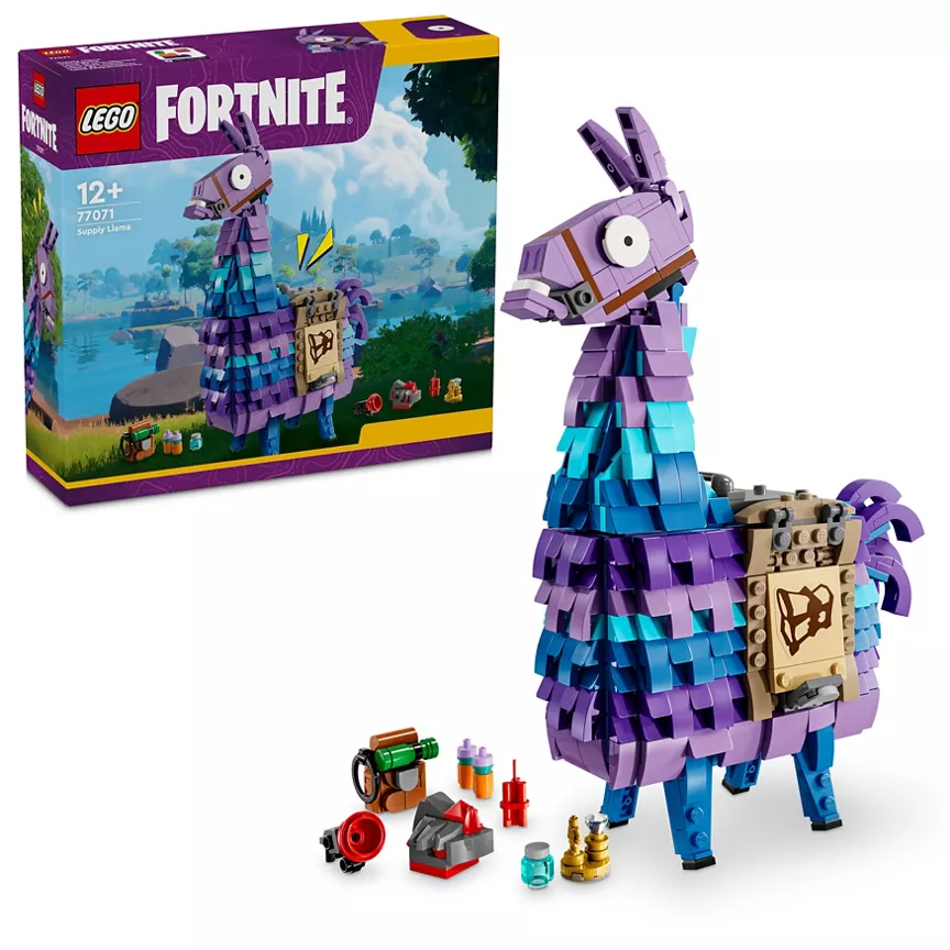 LEGO Fortnite Supply Llama Video Game Character Toy 77071