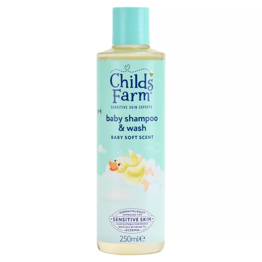 Childs Farm Baby Soft Scent Baby Shampoo & Wash 250ml