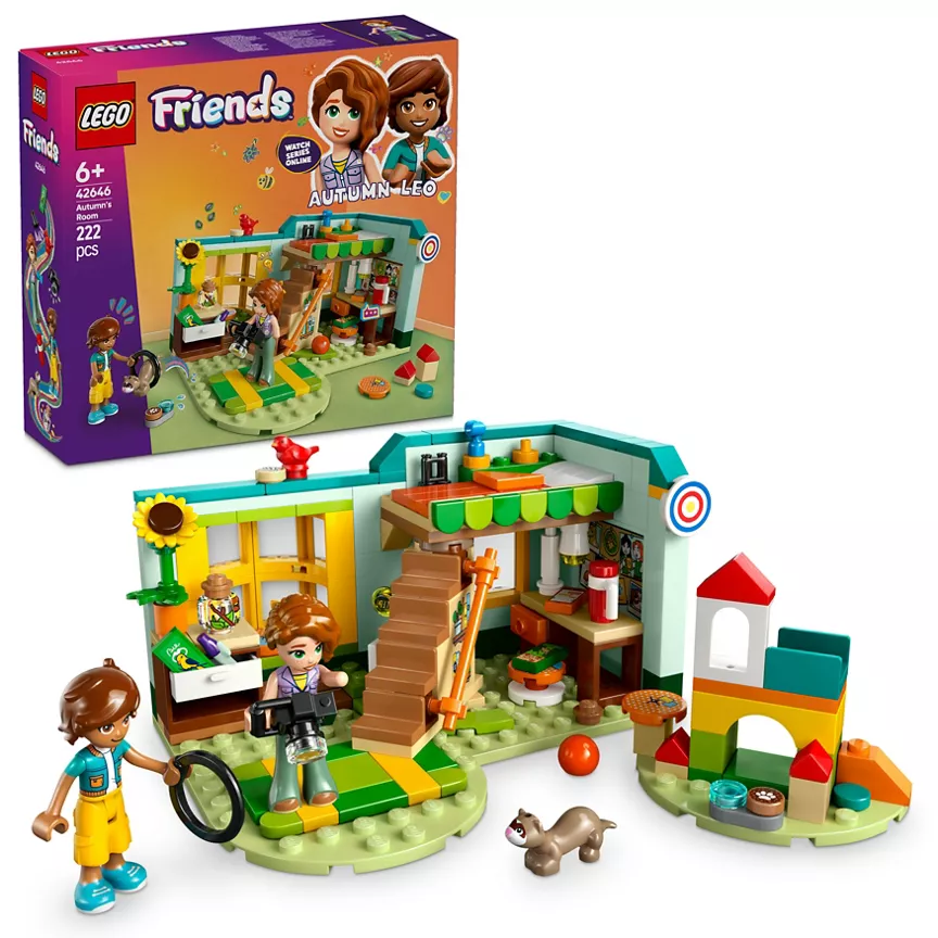 LEGO Friends Autumn’s Room Set with Animal Toys 42646
