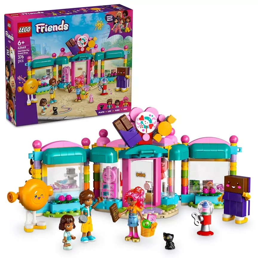 LEGO Friends Heartlake City Sweet Shop Role-Play Toy 42649