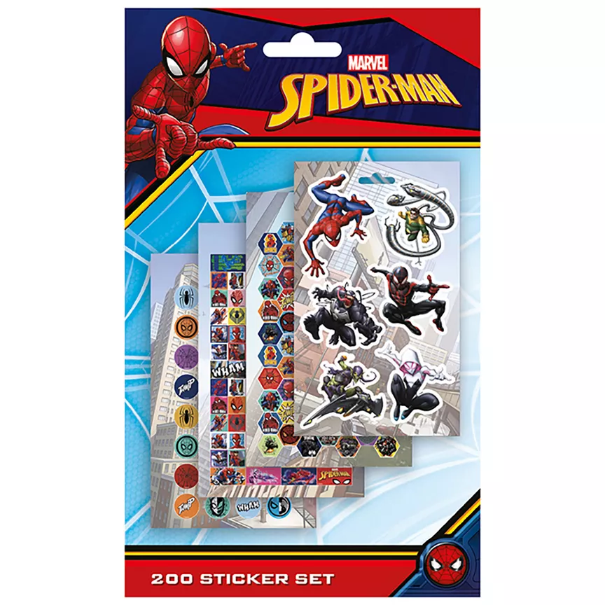 Spiderman 200 Sticker Pack