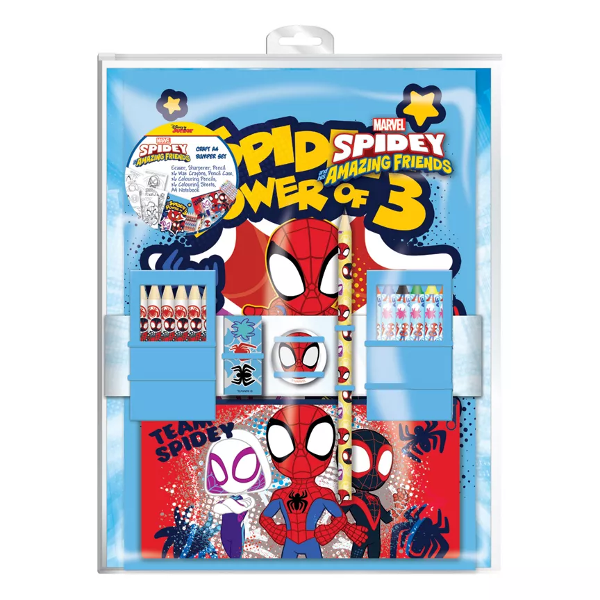 Spiderman A4 Stationary Set